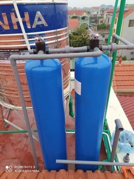 Hệ thống cột lọc nước sạch